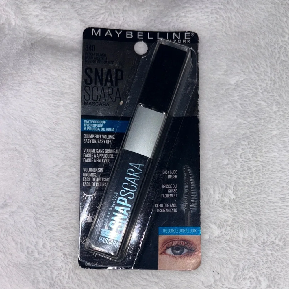 Maybelline Black Mascara Snapscara Waterproof